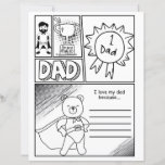 Father&#39;s Day Card Keepsake From Kid