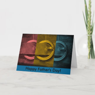 Father's Day card with Buckles
