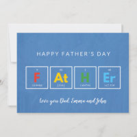 Fathers day cards Cool Colorful