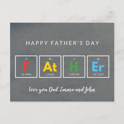 Fathers day cards Cool Colorful