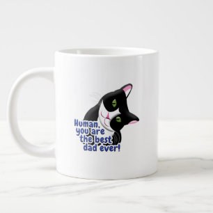 Father's Day Cat Giant Coffee Mug