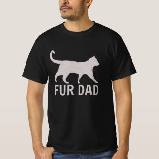 Fathers Day Cat Lover Cat Dad Mens T-Shirt