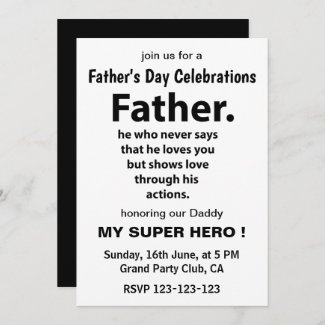 Fathers Day Celebrations Party 