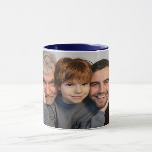 Fathers Day Coffee Mug Personalized Dad Photo Mug