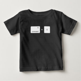 Father's Day Copy & Paste Duo Design Baby T-Shirt