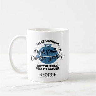 Fathers Day Custom BBQ Dad Personalized Coffee Mug