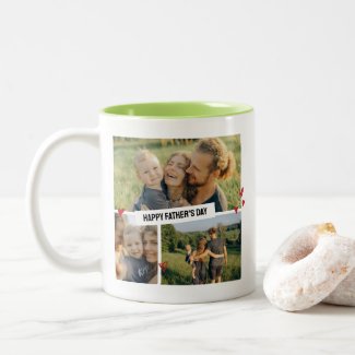Father's Day Custom Family Photo Collage Love Dad
