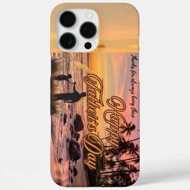 Father's Day Custom made Iphone Case (Back)