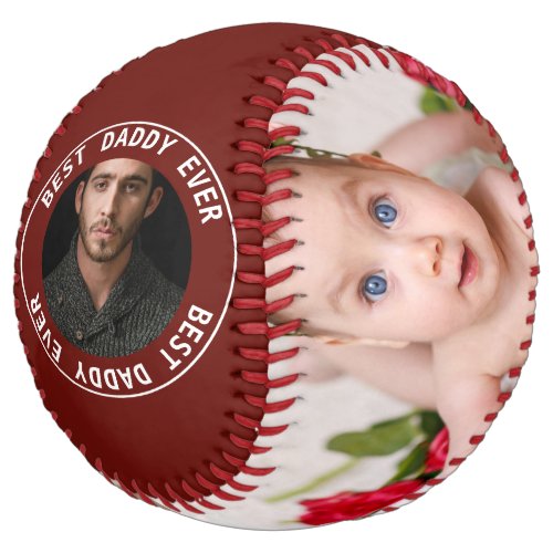 Fathers Day Custom Personalized Softball