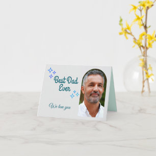 Father's Day Custom Photo and Message Card