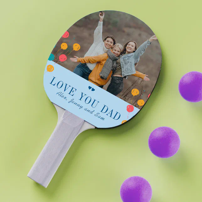 Infusion Custom Colorful Ping Pong Paddle - Premium 5 Ply Personalized Table Tennis Racket