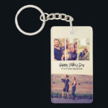 Father's Day Custom Photo Collage Best Dad Ever Keychain<br><div class="desc">Personalized Father's Day gift for your dad to celebrate Father's Day. Whether it's for a new dad, stepdad, old and classic dad, or dad-to-be, the custom text function will get you covered. You can change the text to your desired wording and upload your own custom photo. Get something memorable and...</div>