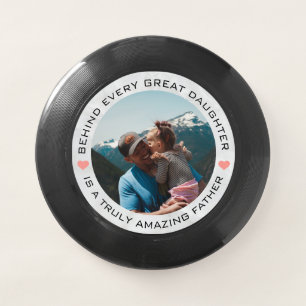 Father's Day Custom Photo Hearts Wham-O Frisbee