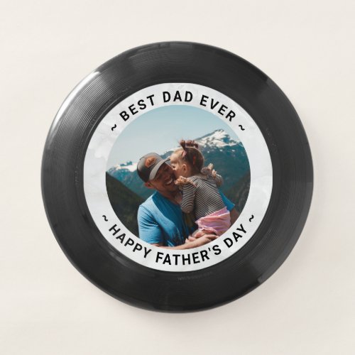 Fathers Day Custom Photo Wham_O Frisbee