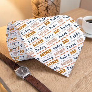 Father's Day Dad Custom Necktie Tie