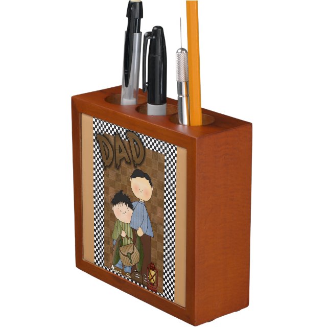 Father's Day Dad Desk organizer Gift (In Situ)