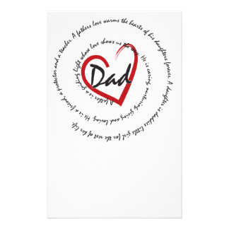 Fathers Day Stationery | Zazzle