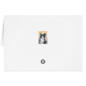 Father's Day, Dad, totally super,border collie dog Cards (Back Horizontal)