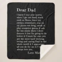 Personalized Blanket, Fishing Daddy's Blanket - I Love You Always And  Forever, Gift For Family And Fishing Lovers