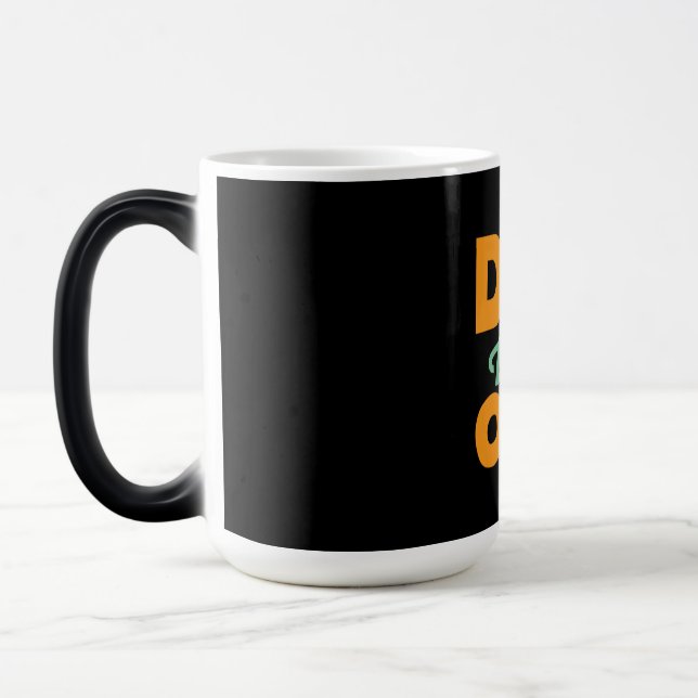 Father's Day Dad Vibes Only Color Morph Mug (Left)