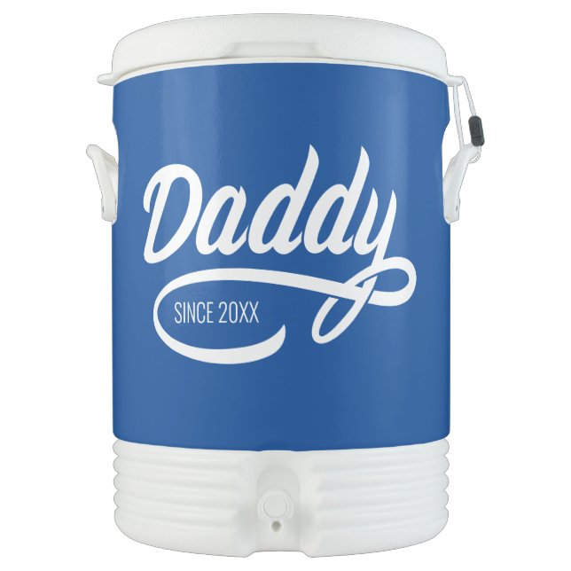 Father's Day - Daddy Since… Beverage Cooler (Front)