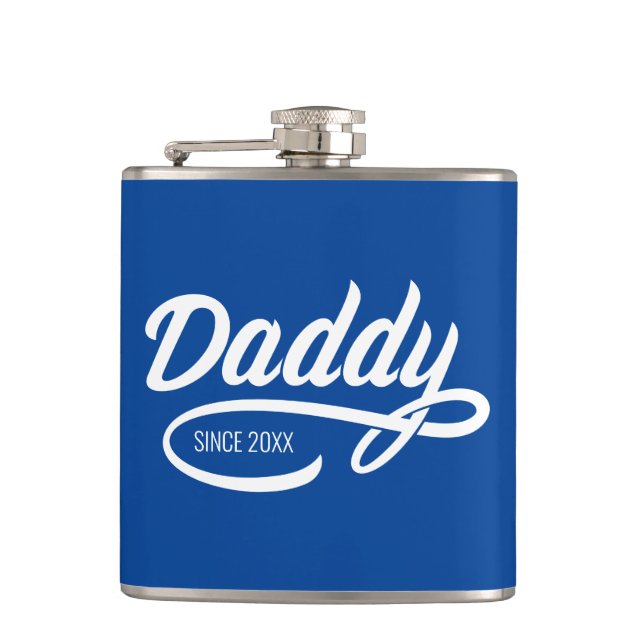 Father's Day - Daddy Since… Flask (Front)