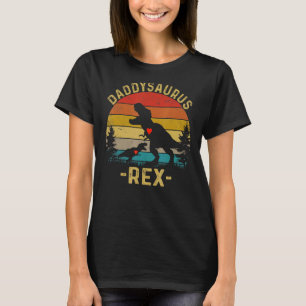 Father's Day Daddysaurus Dinosaur Daddy Rex Saurus T-Shirt