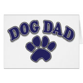 Father's Day dog Dad (Front Horizontal)