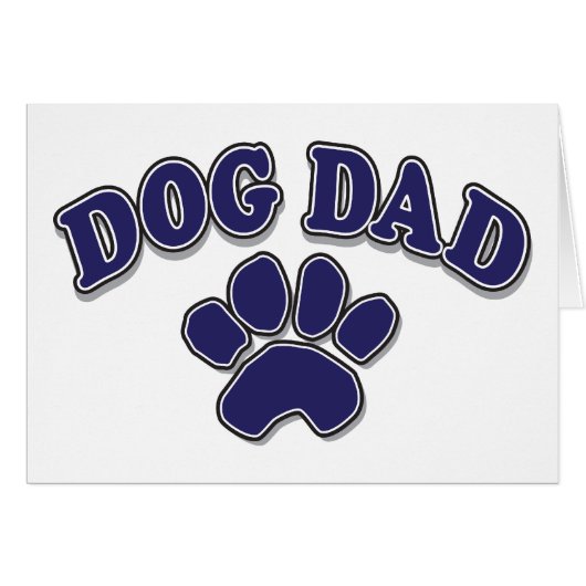 Father's Day dog Dad (Front Horizontal)