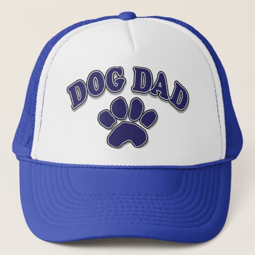 Fathers Day dog Dad Trucker Hat
