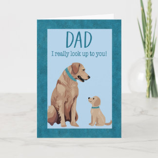 Fathers Day Dogs Card