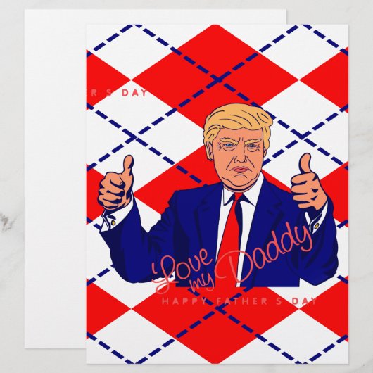 fathers day donald trump (Front/Back)