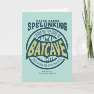 Father's Day Don't Bother Dad In His Batcave Card