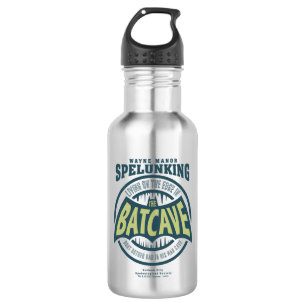 Father's Day   Don't Bother Dad In His Batcave Stainless Steel Water Bottle