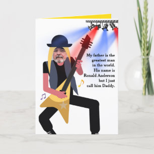 Father's Day Easy Story Book Adventure Holiday Card