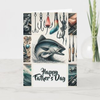 Father's Day Fish Hooks Collage  