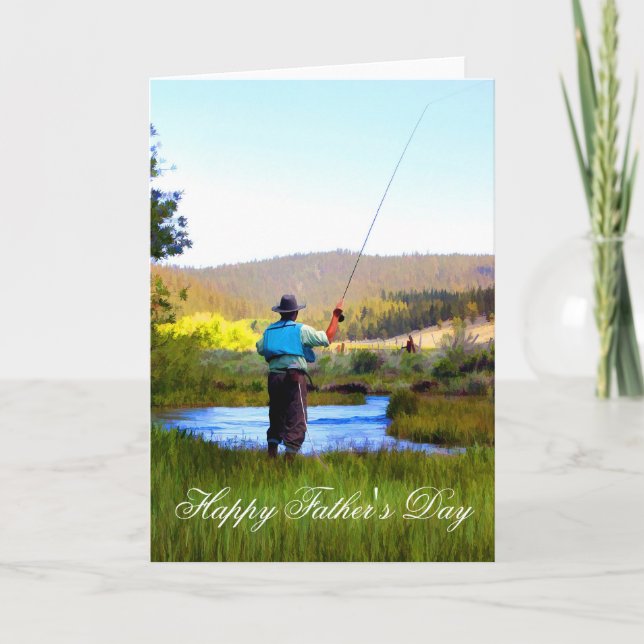 FATHER'S DAY FISHERMAN CARD (Front)