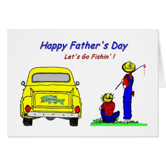 Fathers Day Fishin Card