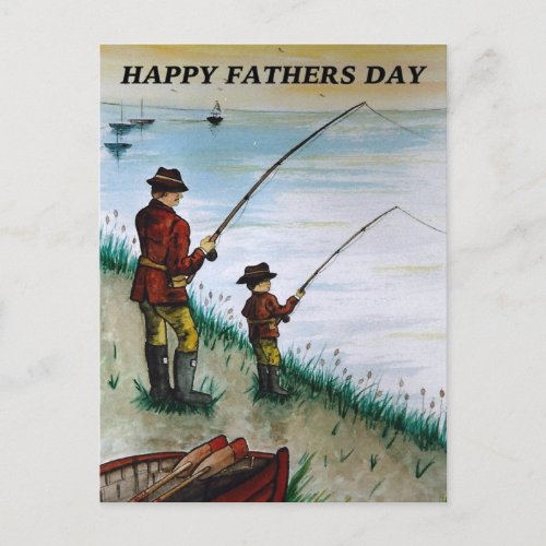 Fathers Day fishing card