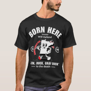 Fathers Day Fishing flag gift  T-Shirt