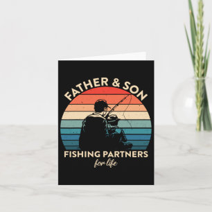 Fathers Day Fishing For Dad Fathers Day From Son F Card