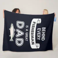 Fathers day fleece discount blanket