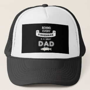 Father's Day Fishing Great Dad Shirt Trucker Hat
