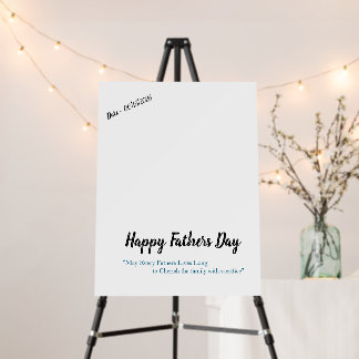 Fathers Day  Foam Board