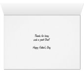 Father's Day Football Cards (Inside Horizontal (Bottom))