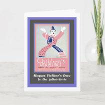 Father's Day, for Father-to-be, Clown