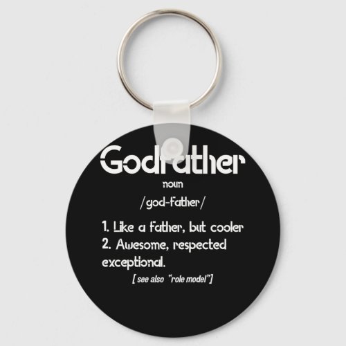 Fathers Day For Godfather Definition From Godchild Keychain