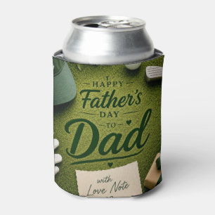 Father's Day for Golf Dad Can Cooler