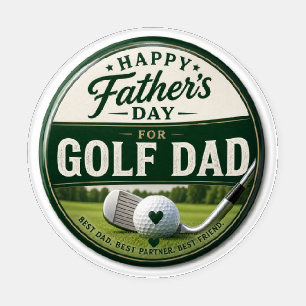 Father's Day for Golf Dad  Coaster Set