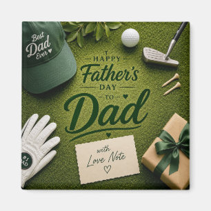 Father's Day for Golf Dad Magnet